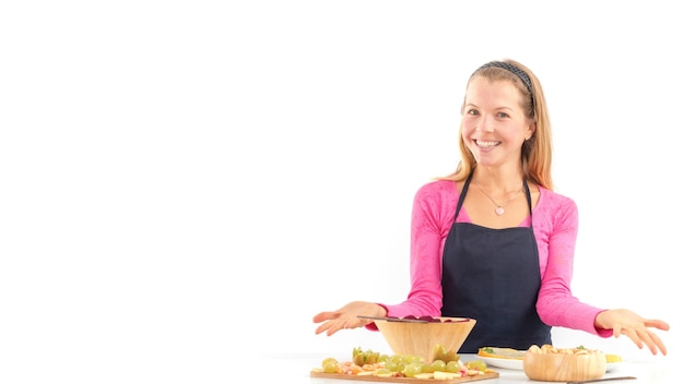 Osoba przygotowująca posiłek